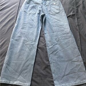 HALARA Light Blue Flare Jeans